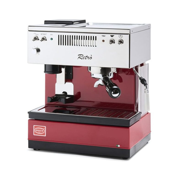 Ekspres do kawy Quick Mill Retro 0835 - Czerwony