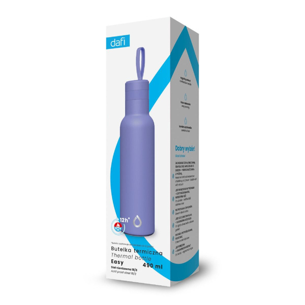 Butelka termiczna Dafi Easy 490 ml - Wrzosowa