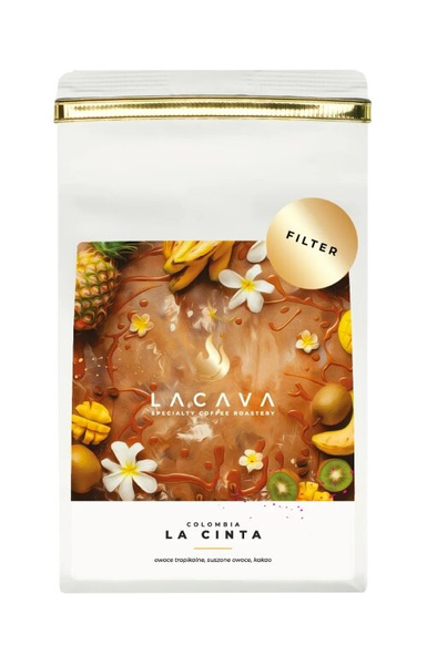 Kawa ziarnista LaCava Colombia La Cinta Filtr 250g - NIEDOSTĘPNY