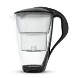 Szklany dzbanek filtrujący Dafi Crystal LED 2.0 L Czarny + 1 Filtr Unimax