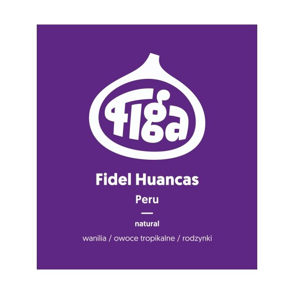 Kawa ziarnista Figa Coffee Peru Fidel Huancas Natural FILTR 250g - NIEDOSTĘPNY