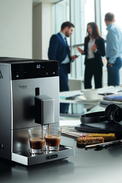 Ekspres do kawy Ariete 1453/01 Diadema Cappucino - Srebrny