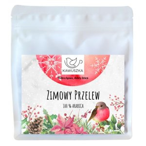 Kawa ziarnista Kawuszka Zimowy Przelew 250g - NIEDOSTĘPNY