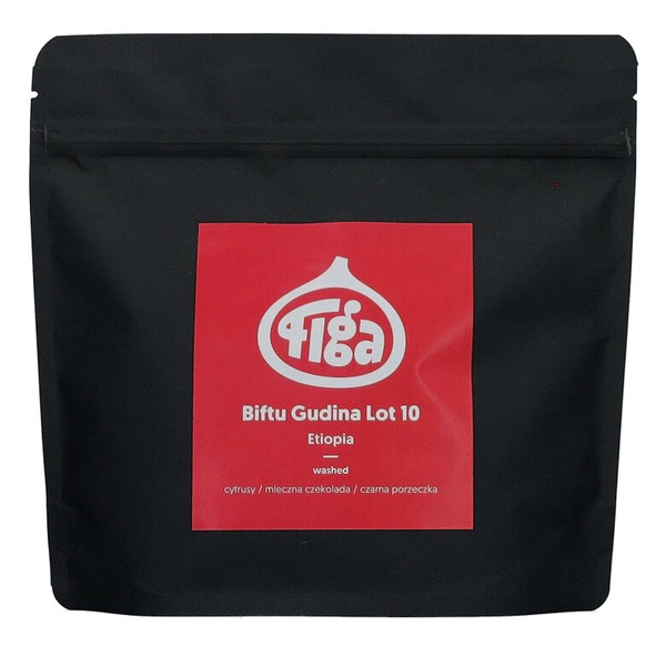 Kawa ziarnista Figa Coffee Etiopia Biftu Gudna Lot 10 Washed 250g - NIEDOSTĘPNY