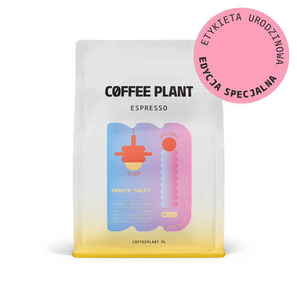 Kawa ziarnista COFFEE PLANT Espresso Sweet Smooth NODI STUDIO 250g - NIEDOSTĘPNY