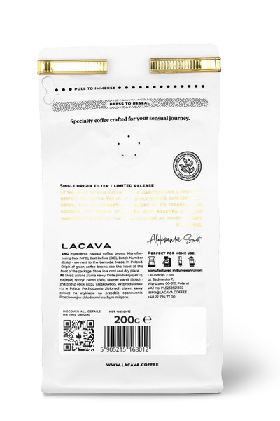 Kawa ziarnista LaCava Colombia San Gabriel 200g