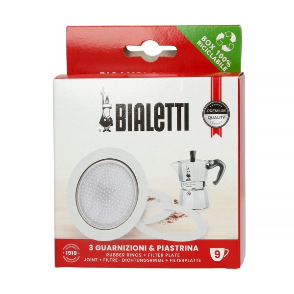 Uszczelki Bialetti do kawiarek aluminiowych 9 filiżanek