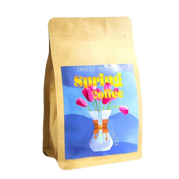 Kawa ziarnista Świeżo Palona Spring Coffee Ethiopia Tega&Tula Michiti Natural 250g - NIEDOSTĘPNY