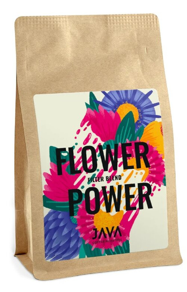 Kawa ziarnista Java Flower Power Filtr 250g