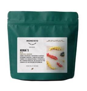 Kawa ziarnista Momento Coffee Kenia Nº5 Kii AA 250g - NIEDOSTĘPNY