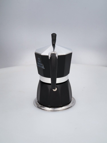 OUTLET 5812 - Kawiarka GAT Fashion Black Induction 3 filiżanki