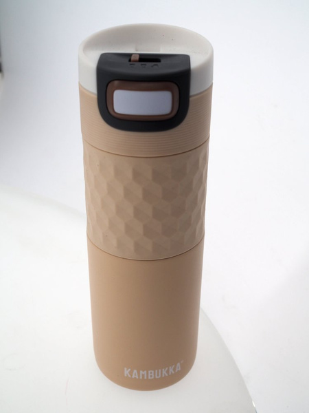 OUTLET - Kubek termiczny Kambukka Etna Grip 500 ml - Barely Beige + GRATIS 9 DRIP BAGÓW