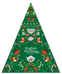 Kalendarz adwentowy English Tea Shop Zielona Choinka 25x2g