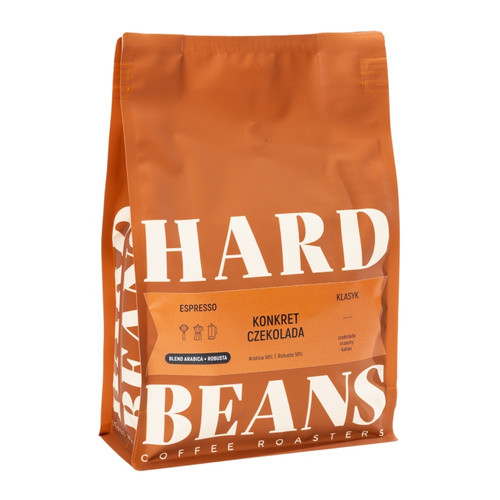 Kawa ziarnista Hard Beans Konkret Czekolada Espresso 1kg