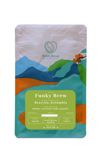 Kawa ziarnista BeMyBean Funky Brew 250g
