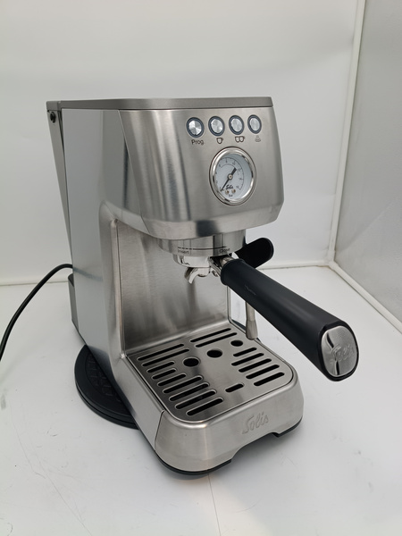 OUTLET 9962 - Ekspres do kawy Solis Barista Perfetta Plus Silver SCH - Srebrny