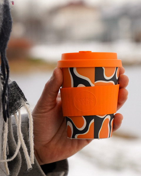 Kubek na wynos Ecoffee Cup Pattern 350ml - No to Nooptlets
