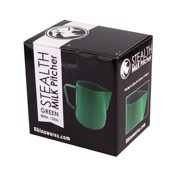 Dzbanek do spieniania mleka Rhinowares Barista Milk Pitcher - zielony 600 ml - NIEDOSTĘPNY