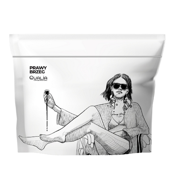 Kawa ziarnista Qualia Prawy Brzeg 8.0 Espresso 250g