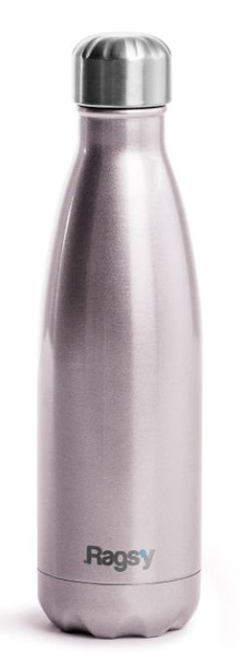 Butelka termiczna Rugs'y 500 ml - Silver Rose