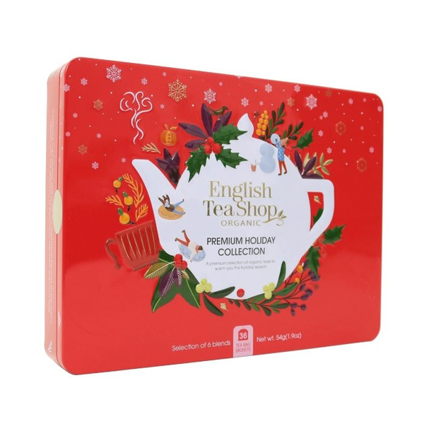 Herbata świąteczna English Tea Shop Premium Holiday Collection Red - 36 saszetek - NIEDOSTĘPNY