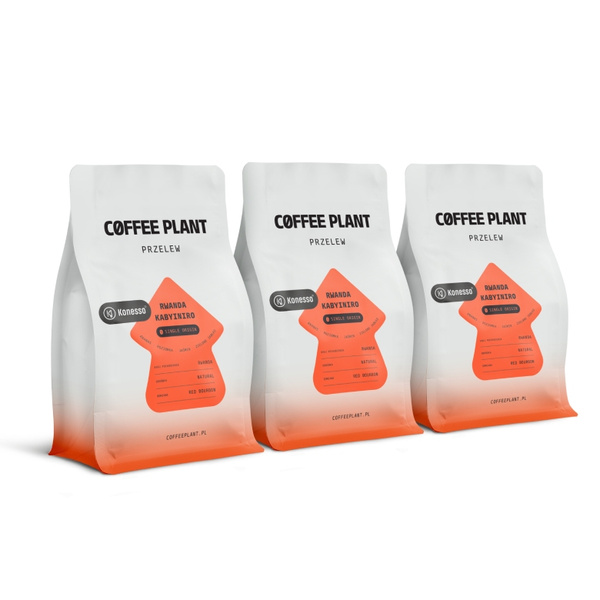 Kawa ziarnista COFFEE PLANT Rwanda Kabyniro 250g – NIEDOSTĘPNY