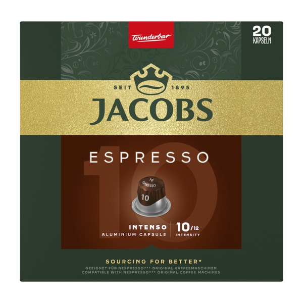 Kapsułki do Nespresso Jacobs Espresso 10 Intenso 20 szt.