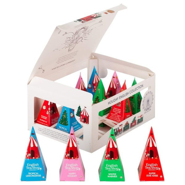OUTLET - Herbata świąteczna English Tea Shop Holiday White Prism 12x2g
