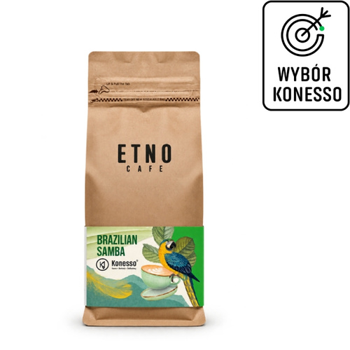Kawa ziarnista Etno Cafe X Konesso Brazilian Samba 250g