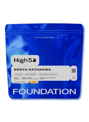 Kawa ziarnista Foundation Coffee Roasters High5 Kenya Kathakwa Filtr 250g