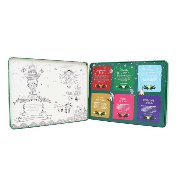 Herbata świąteczna English Tea Shop Premium Holiday Collection Green - 36 saszetek - NIEDOSTĘPNY