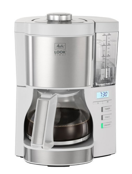 Ekspres przelewowy Melitta Look® V Timer 1025-07 + 250G KAWY GRATIS