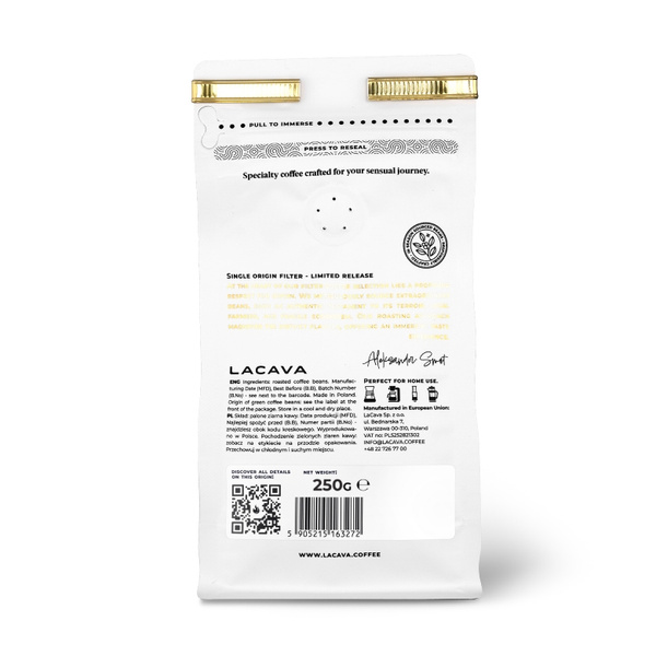 Kawa ziarnista LaCava Mexico Dragon 250g – NIEDOSTĘPNY