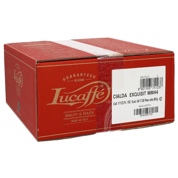 OUTLET - Kawa Lucaffe Exquisit - saszetki ESE 150 sztuk