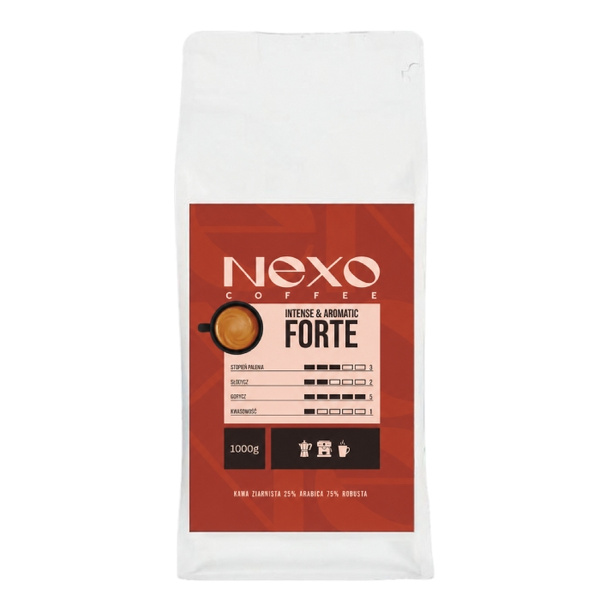 Kawa ziarnista NEXO Coffee Forte 1kg