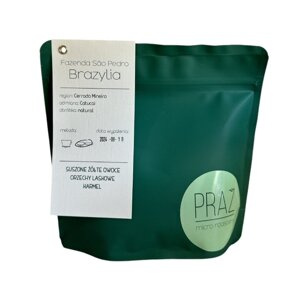 Kawa ziarnista PRAŻ Micro Roastery Brazylia Fazenda São Pedro 250g – NIEDOSTĘPNY