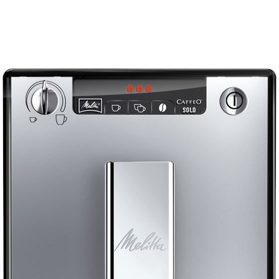 Ekspres do kawy Melitta E950-203 Solo - srebrno-czarny + GRATIS 1KG KAWY