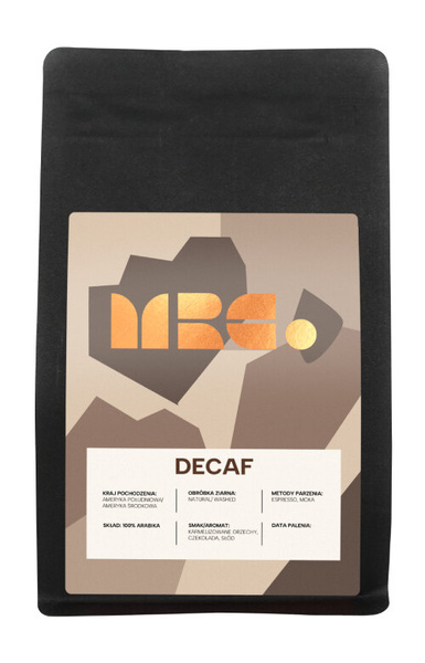 Kawa Ziarnista MRC. DeCaf 250g - bezkofeinowa