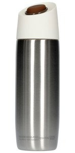 Asobu 5th Avenue Coffee Tumbler - srebrny kubek termiczny 390 ml - NIEDOSTĘPNY