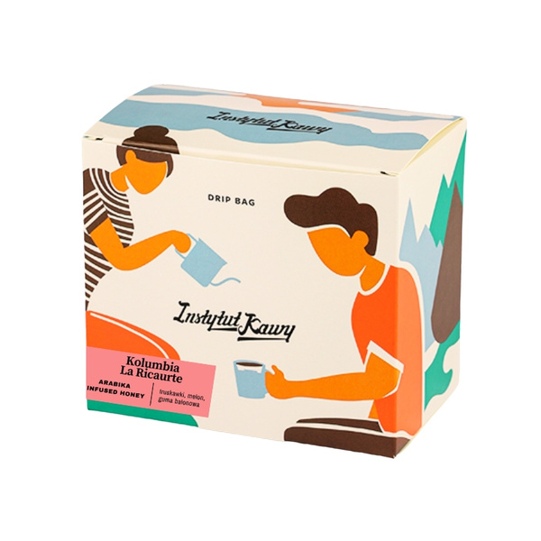 Drip Bag Instytut Kawy Kolumbia La Ricaurte 5+1 gratis