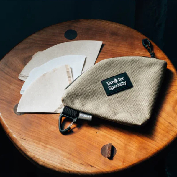 Etui na filtry do kawy Hario V60 - Beżowe