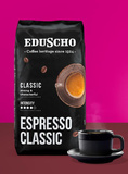 Kawa ziarnista Eduscho Espresso Classic 1kg + PUSZKA NA KAWĘ GRATIS