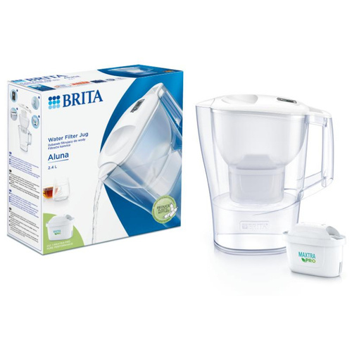 OUTLET - Dzbanek filtrujący BRITA Aluna MAXTRA PRO Pure Performance - Biały
