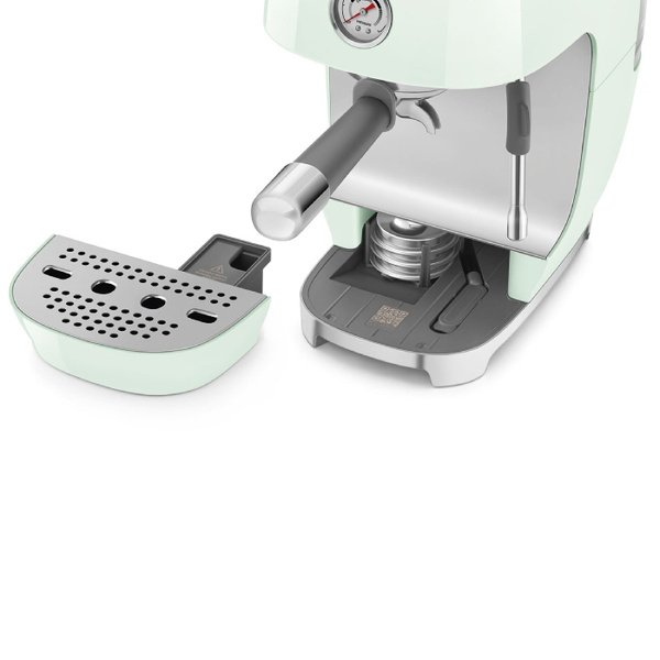 Ekspres do kawy Smeg ECF03PGEU - Pastelowa zieleń