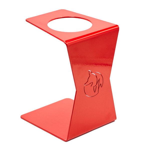 Metalowy stojak na dripa Halisek - Czerwony