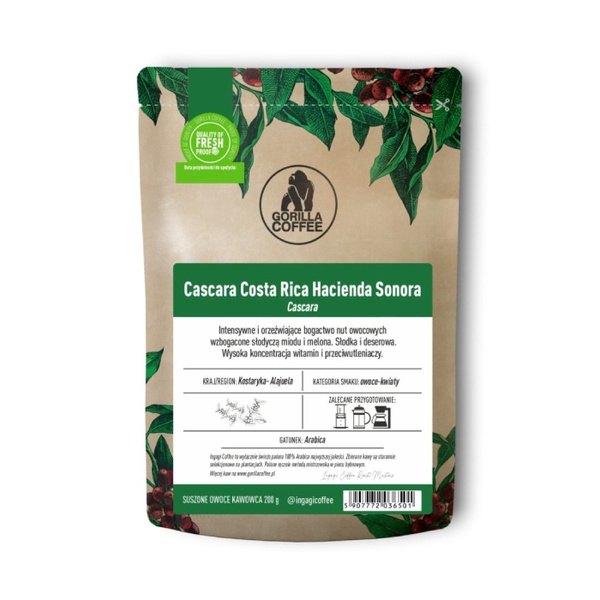 Cascara Ingagi Coffee Costa Rica Hacienda Sonora 200g