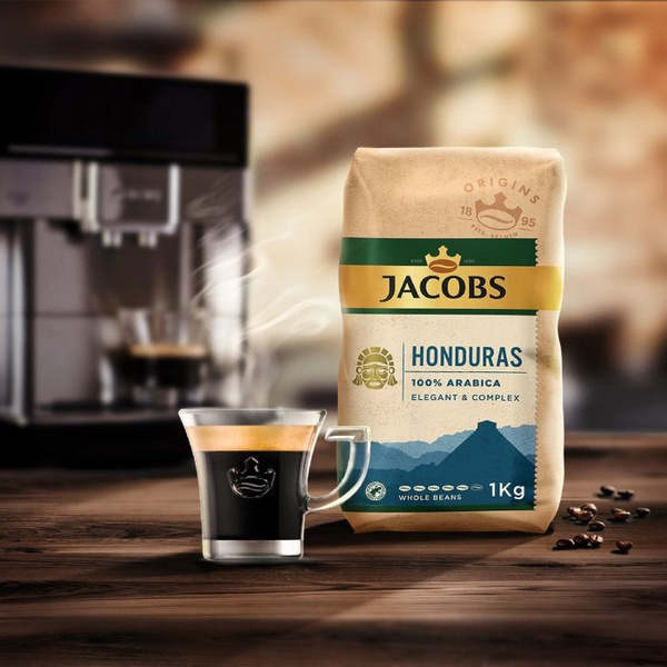 Kawa ziarnista Jacobs Origins Honduras 100% Arabica 1kg - NIEDOSTĘPNY