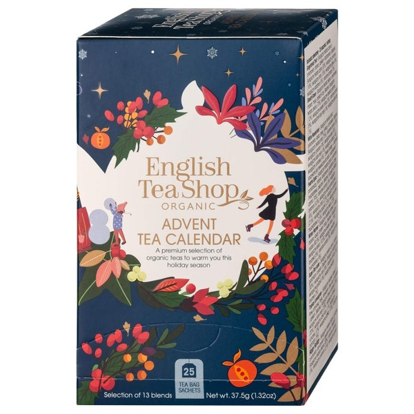 Kalendarz adwentowy English Tea Shop Blue 25x1,5g
