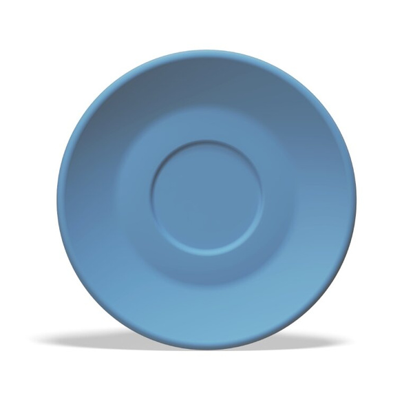 Filiżanka do cappuccino Club House Tulipano 210ml - Niebieska