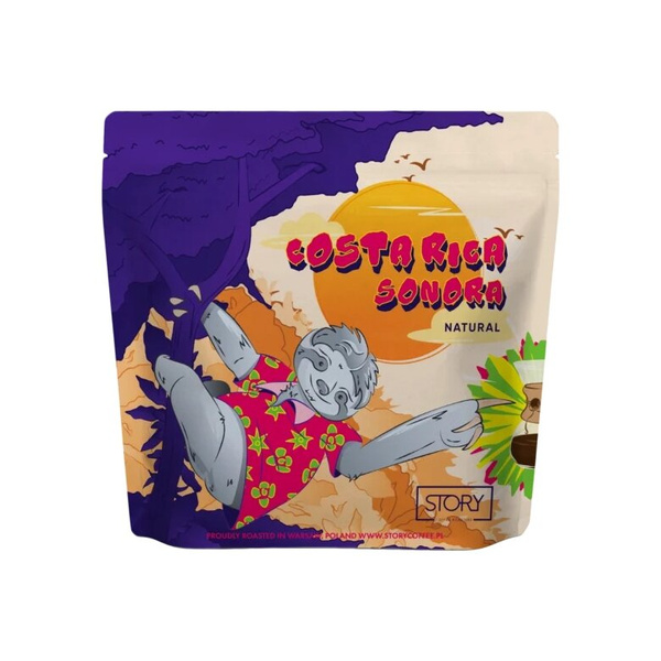 Kawa ziarnista Story Costa Rica Hacienda Sonora Natural 250g - NIEDOSTĘPNY